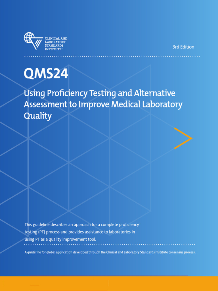 Proficiency Testing for Lab Quality Improvement | PDF | Medical ...
