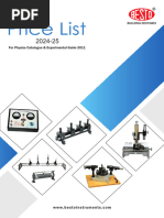 Gyandeep Instruments Price List 2023-2024 | PDF