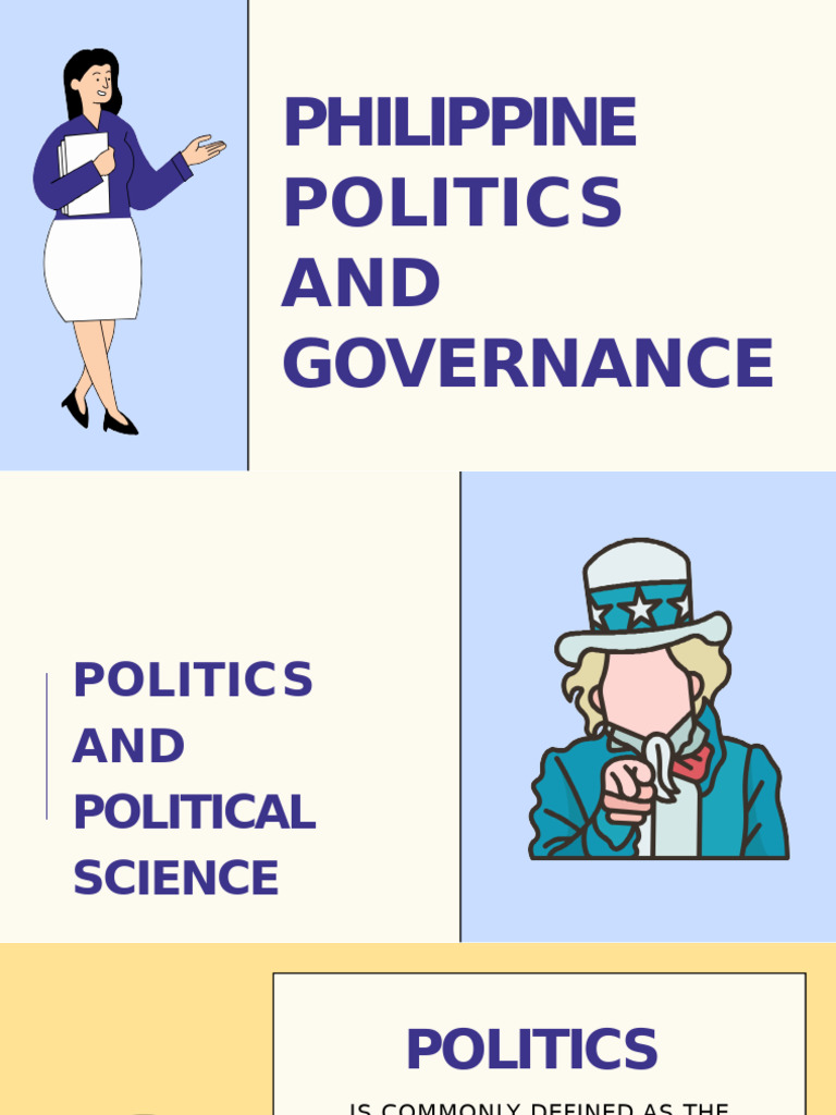 Philippine Politics and Governance Overview | PDF