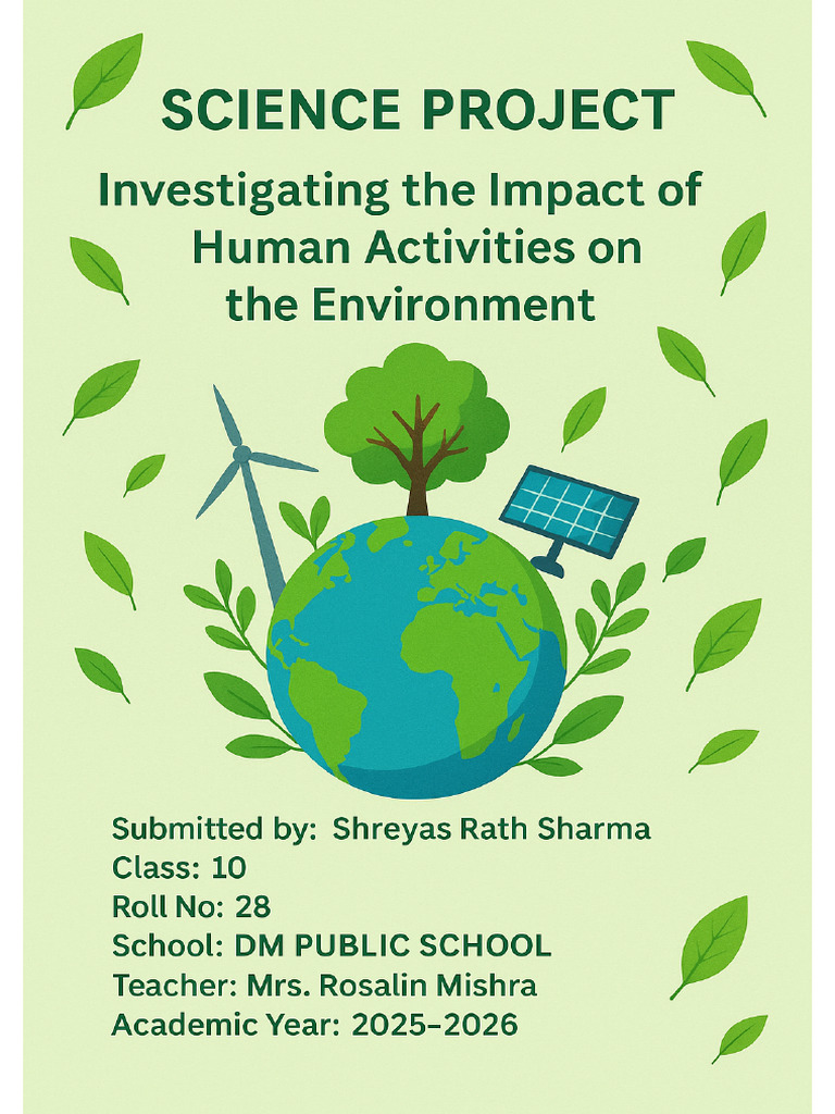 Science Project | PDF