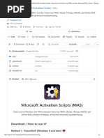 Microsoft Activation Scripts Guide | PDF | Microsoft | Software Engineering