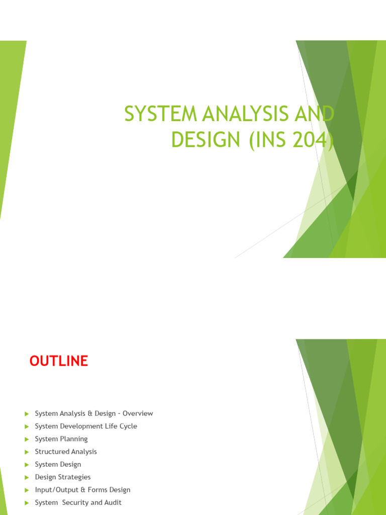 System Analysis and Design-1 | PDF | System | Software Testing