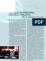 Exterior: Consejo Empresarial Chileno-Peruano