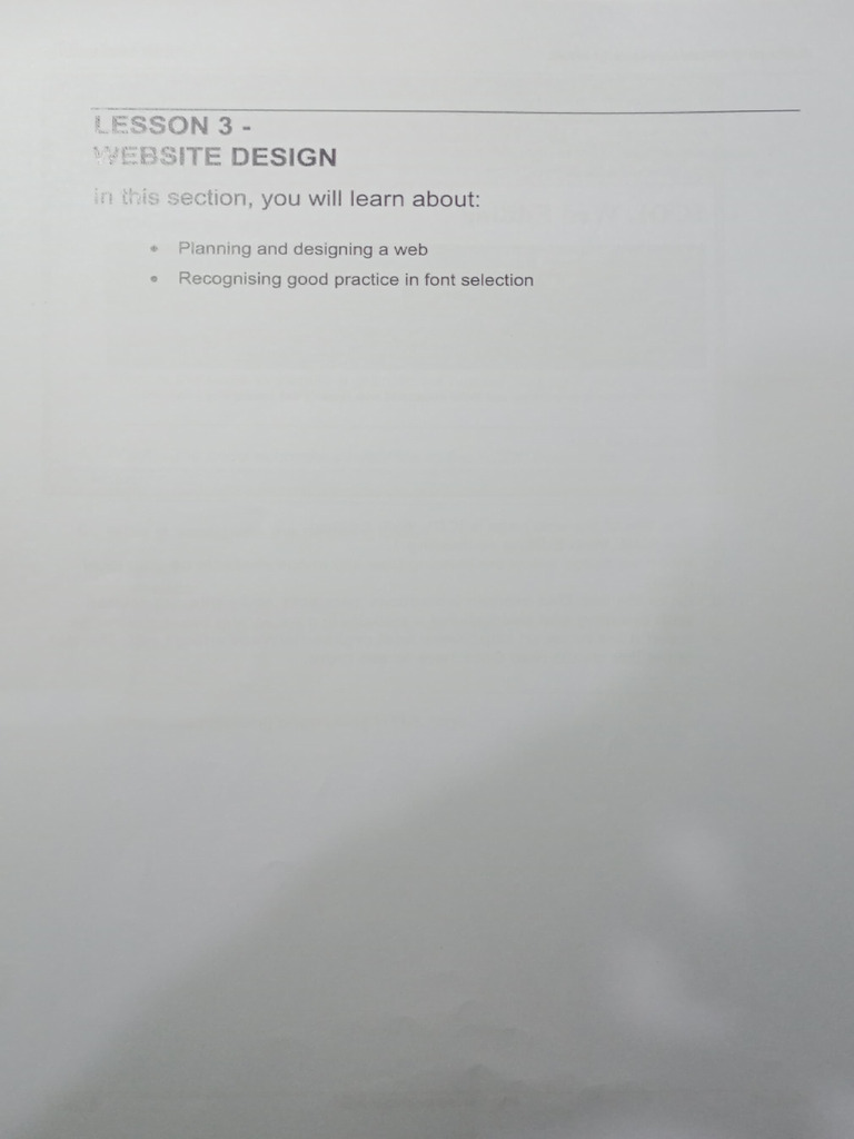 Website Design Planning Techniques | PDF | Web Design | Page Layout