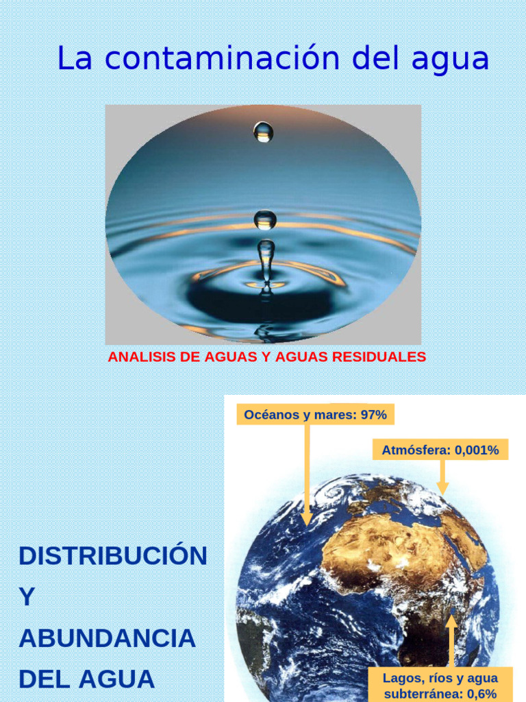 Contaminación del Agua y sus Efectos | PDF | Agua | Contaminación