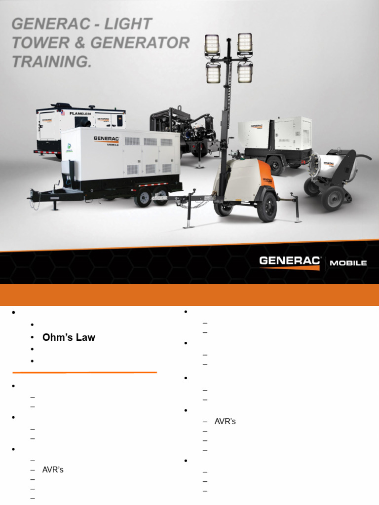Generatorless Turnarounds Training Guide | PDF | Capacitor ...