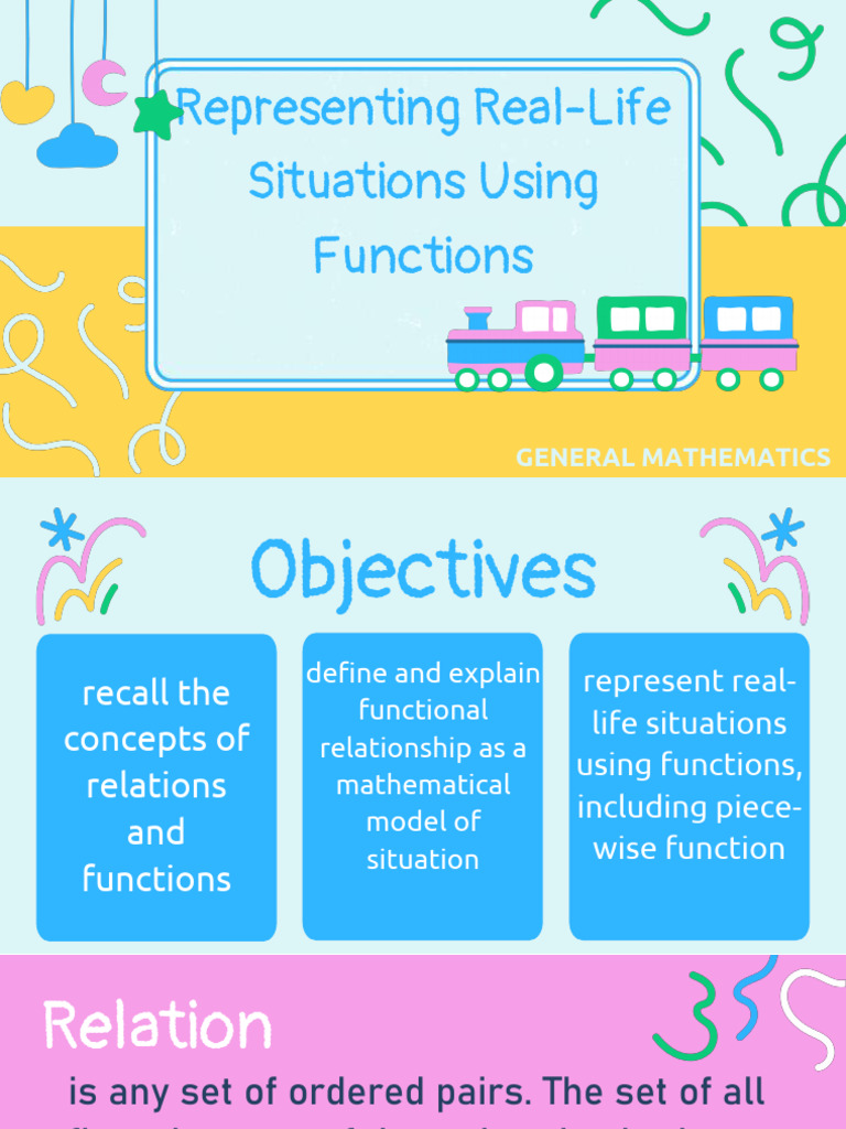 Functions in Real-Life Scenarios | PDF | Function (Mathematics) | Set ...