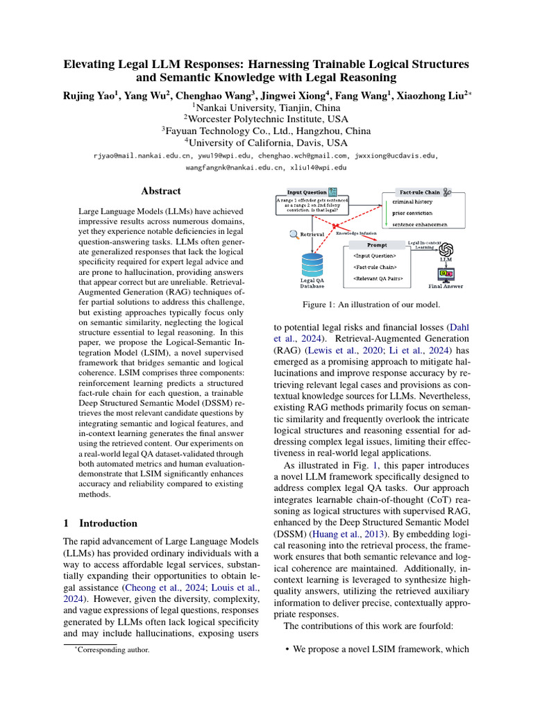 Enhancing Legal LLMs with LSIM Framework | PDF | Machine Learning ...