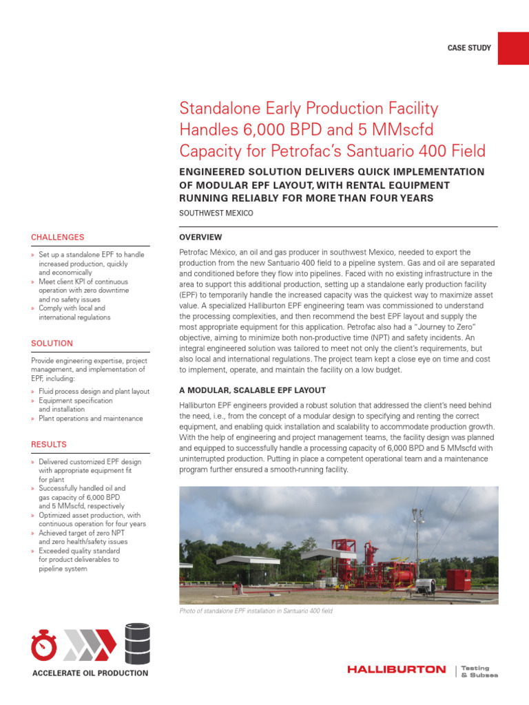 Modular EPF Design for Petrofac Mexico | PDF | Economies