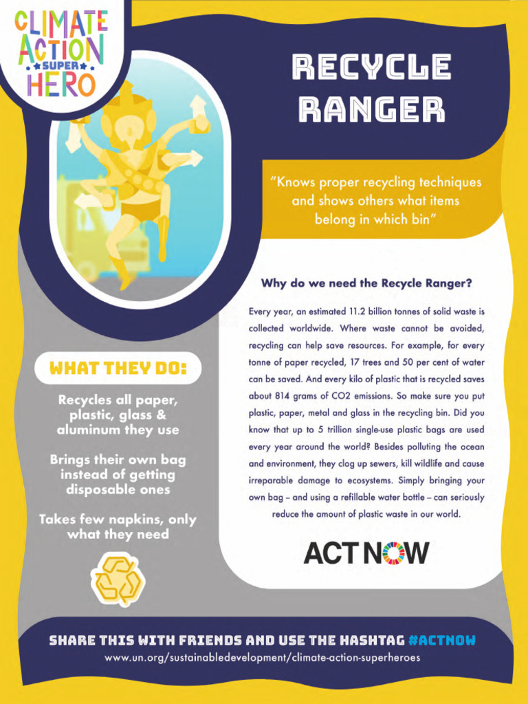 Un Recycle Ranger | PDF