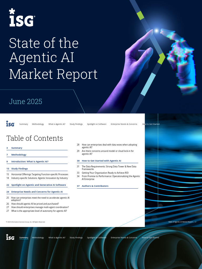 State of Agentic AI Market 2025 Report | PDF | Artificial Intelligence ...