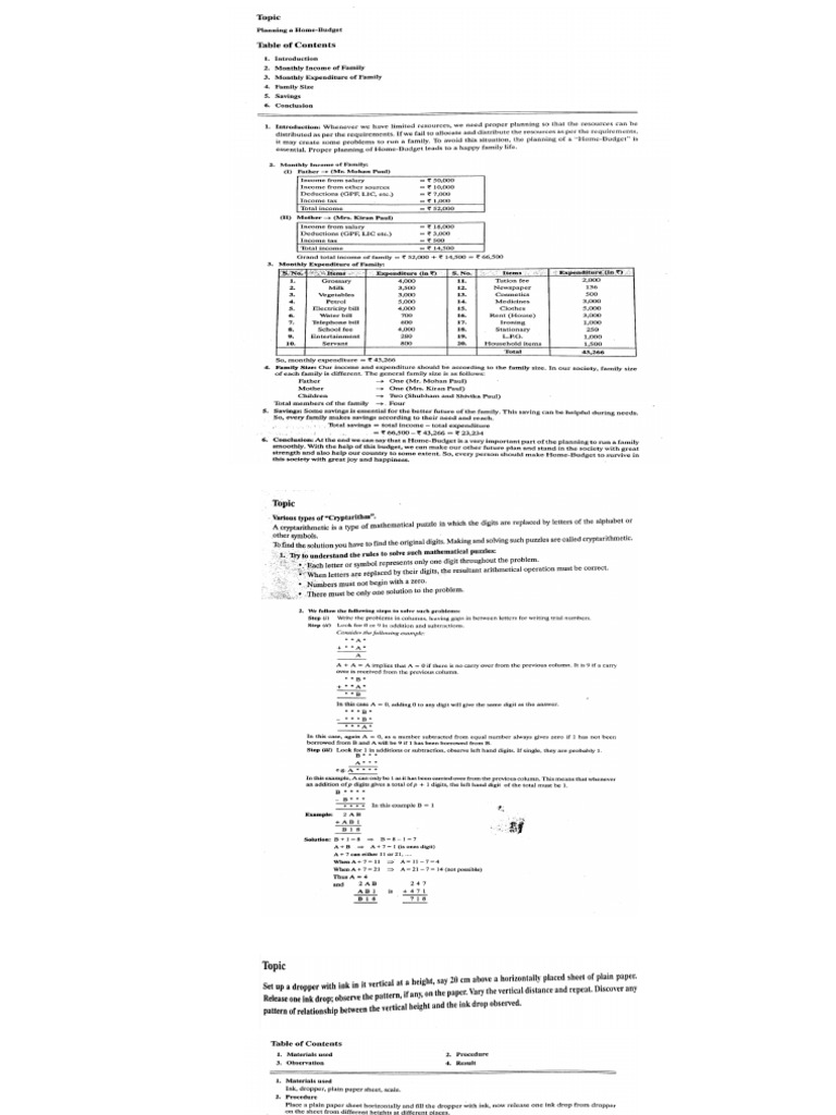 Model Mathematics Assignment | PDF