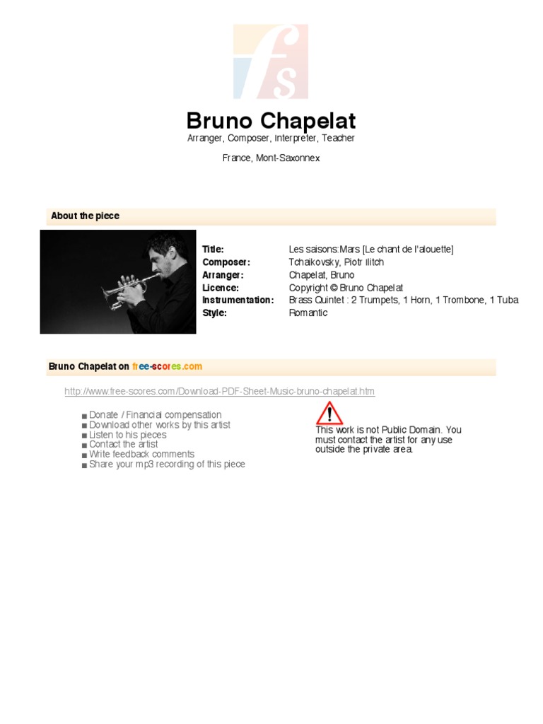 Download Software Brass Quintet Free Scores Pdf