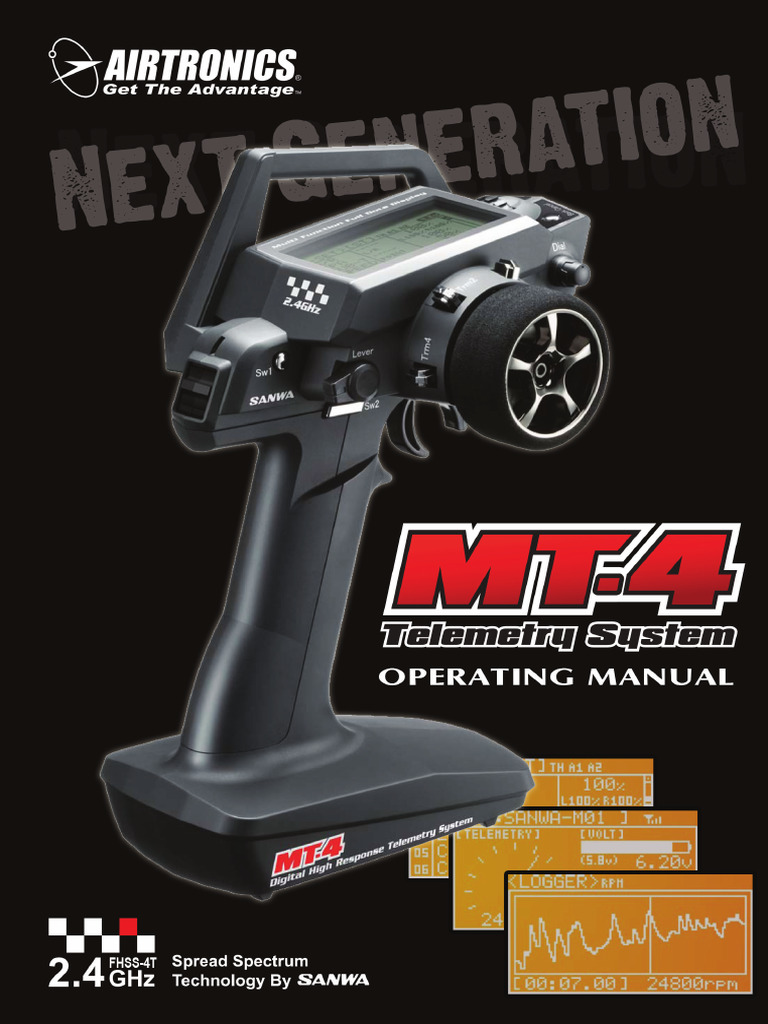 Airtronics MT-4 RC System Guide | PDF | Battery Charger ...
