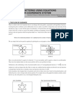 Designing Patterns Using Equations in The Polar Coordinate System