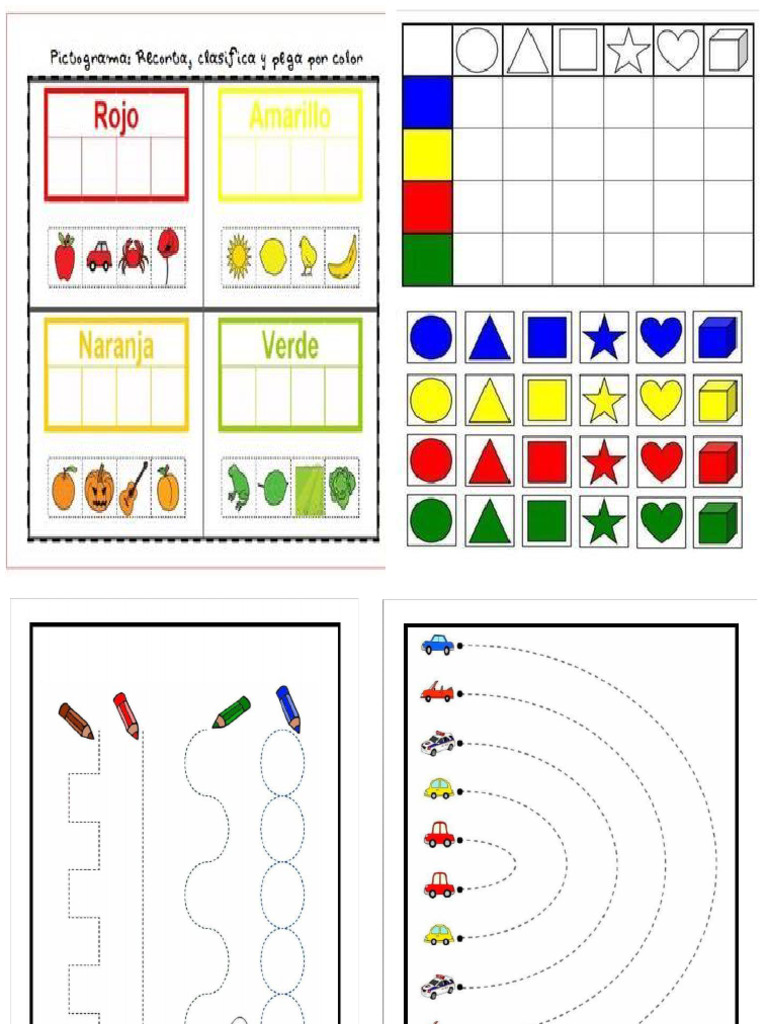Actividades para Niño Autista | PDF