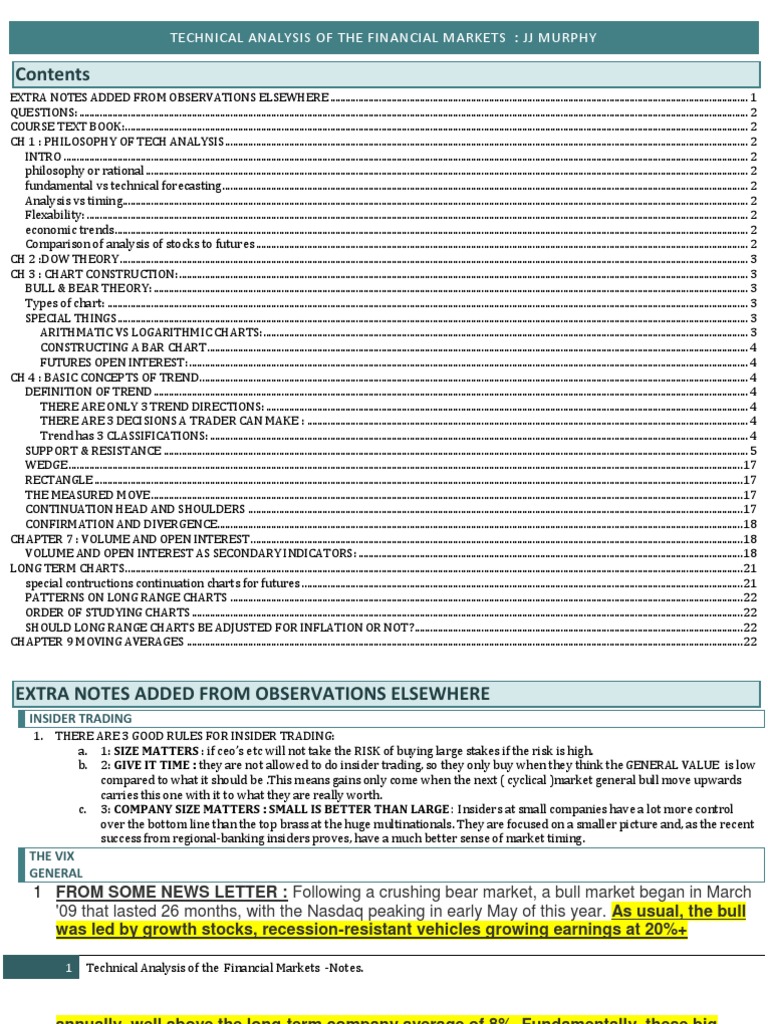 TECHNICAL ANALYSIS STOCK MARKET PROFIT PDF visual data 5