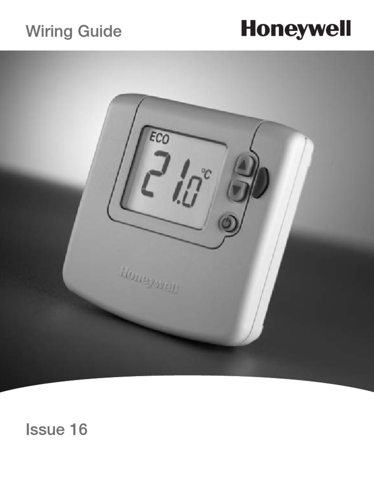 Wiring Guide Issue 16 | PDF | Thermostat | Water Heating