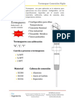 TermoparesConexioNiplesTU Serie