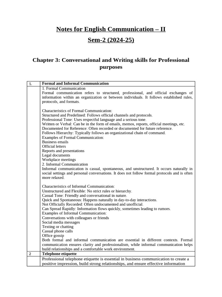 English Communication Skills Overview | PDF | Communication | Nonverbal ...