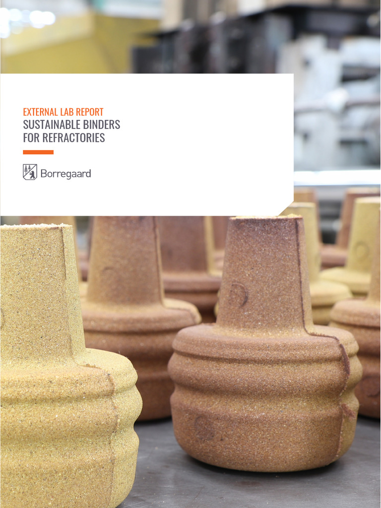 Biopolymer Binders for Refractory Strength | PDF | Refractory | Biopolymer