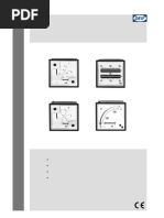 DEIF EQ Series Meter Data Sheet | PDF | Alternating Current | Electricity