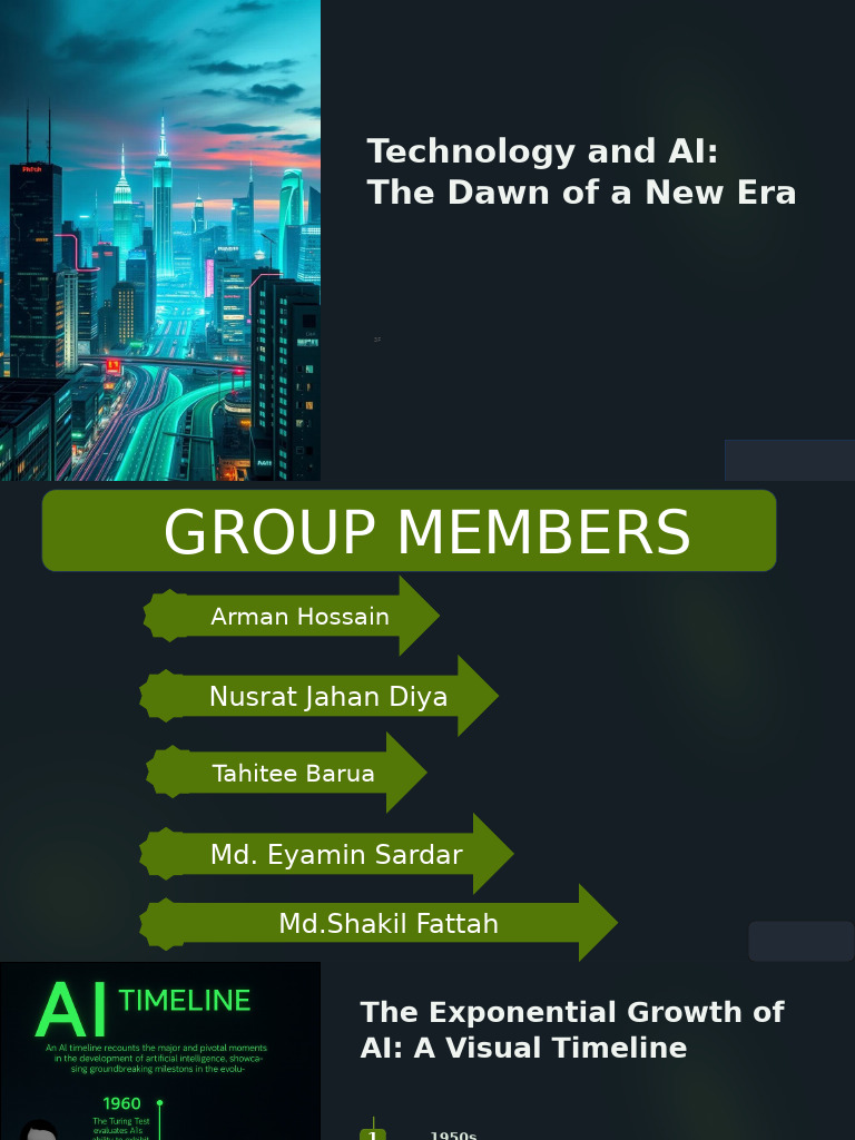 Technology and AI The Dawn of A New Era 4 | PDF