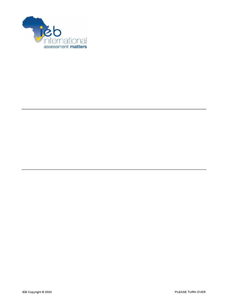 IEB Mathematics Paper II Marking Guide | PDF | Qualifications | Student ...