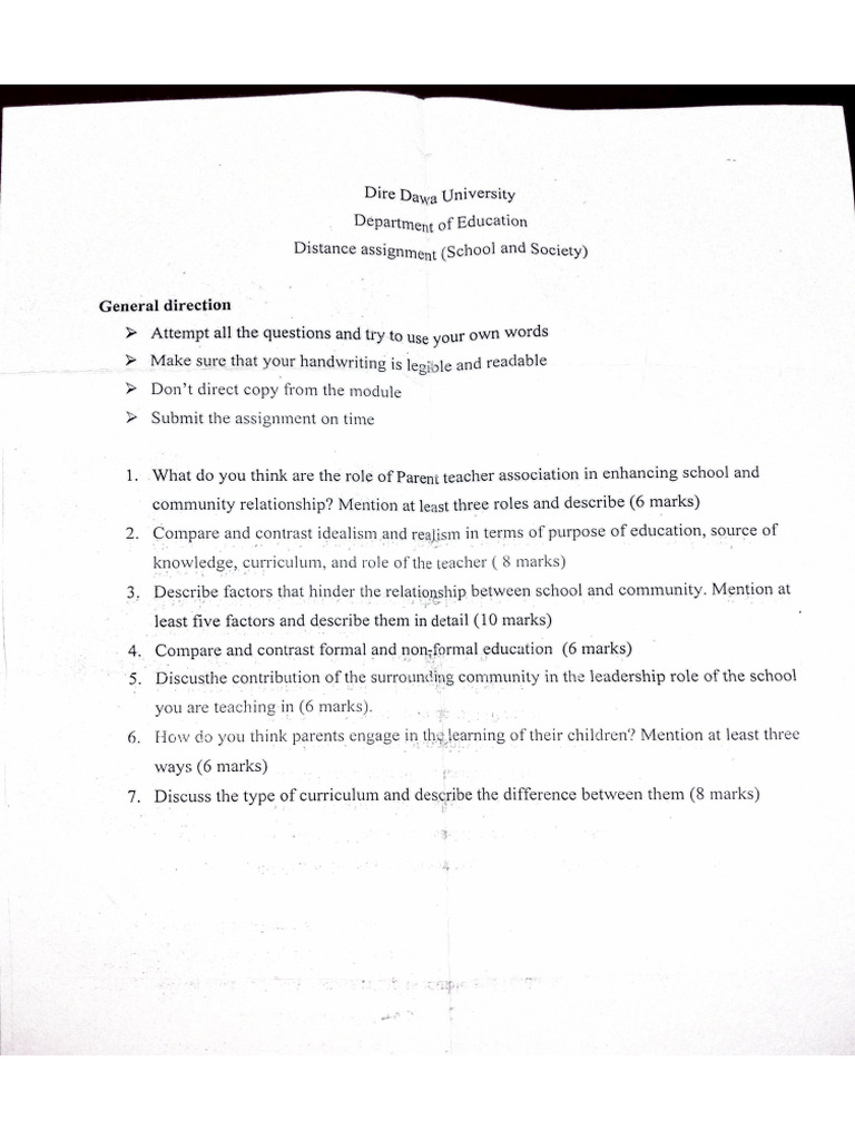 Assignment Distance | PDF