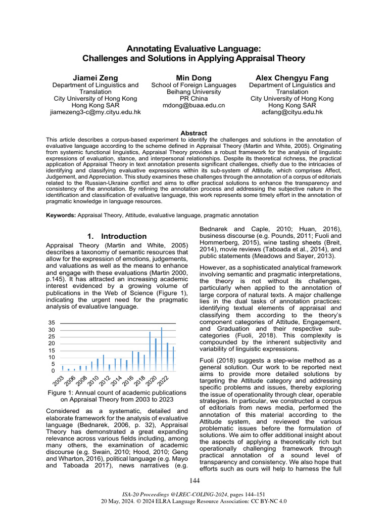 Evaluative Language Annotation Challenges | PDF | Annotation | Evaluation