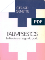 Gerard Genette, Palimpsestos 