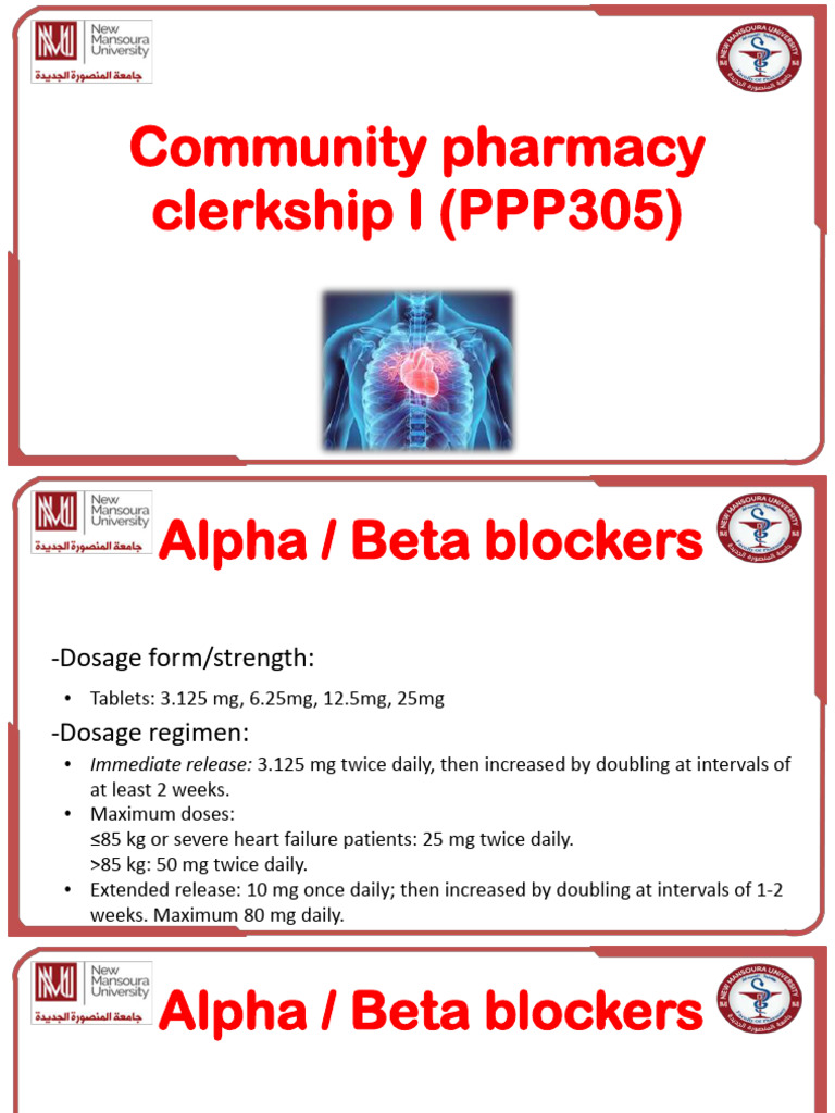 Heart Failure Pharmacotherapy Guide | PDF | Drugs | Diseases And Disorders