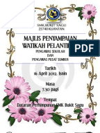 Buku Program majlis anugerah cemerlang