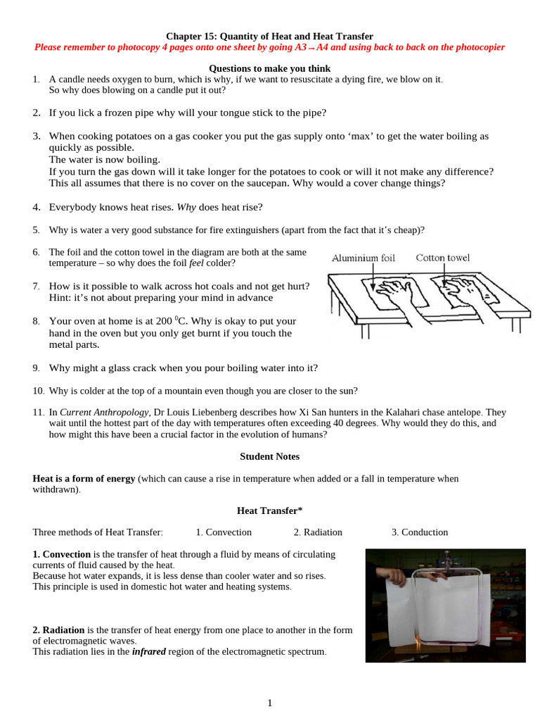 Heat | PDF | Heat | Heat Transfer