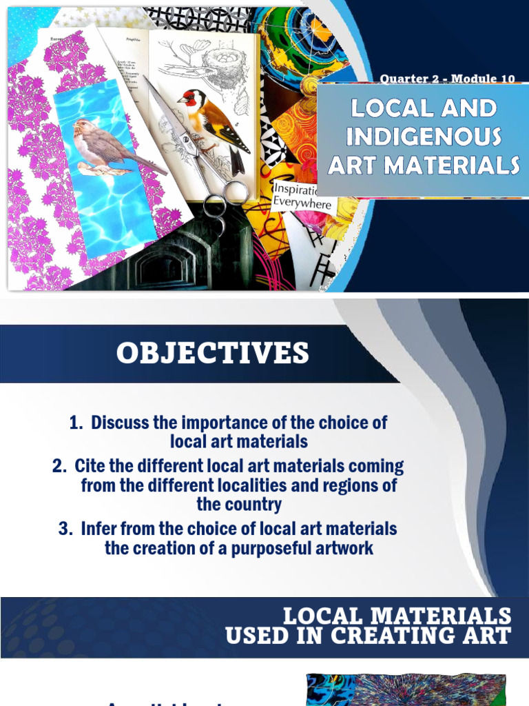 Indigenous Art Materials in the Philippines | PDF