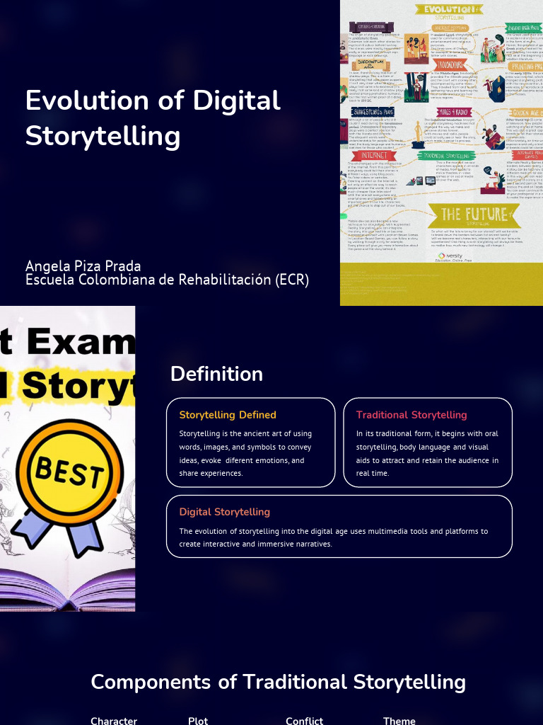 Evolution of Digital Storytelling 1 | PDF | Storytelling | Narrative