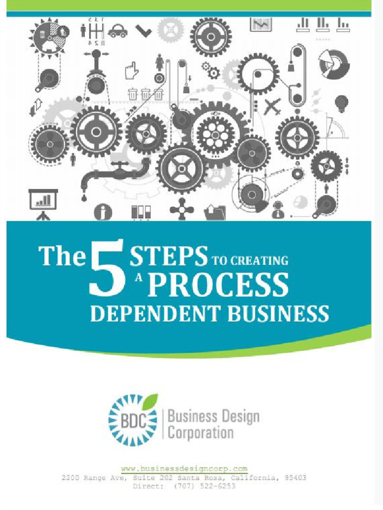 The 5 Steps To A Process Dependent Business | PDF | Entrepreneurship ...