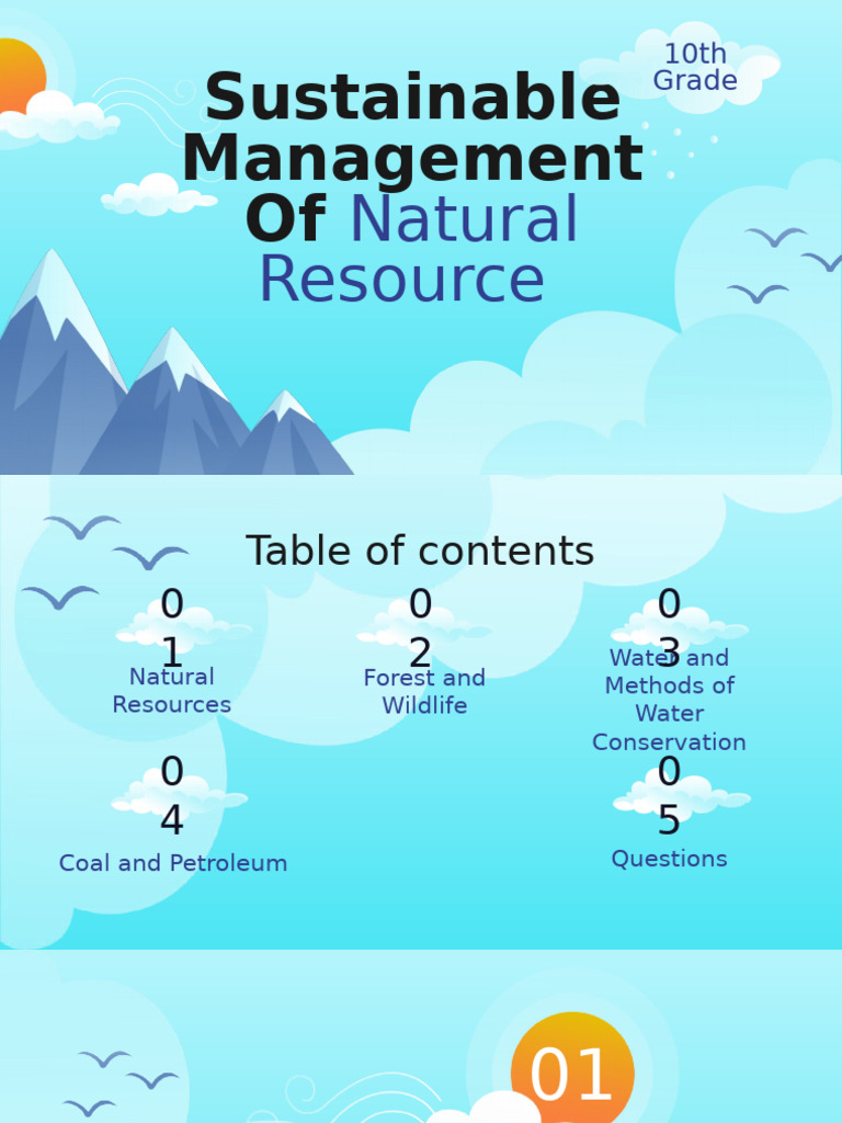 Sustainable Management of Natural Resources | PDF | Greenhouse Effect ...