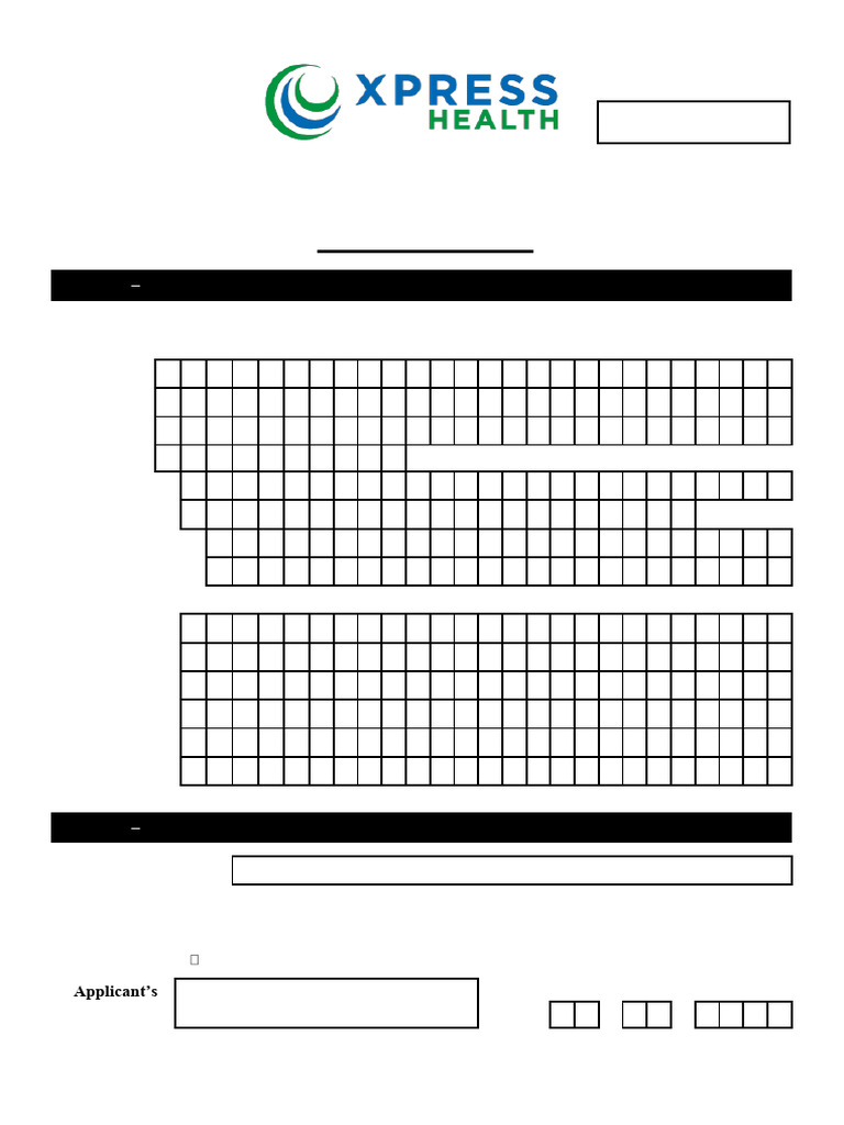 NVB1 Vetting Form for Xpress Health | PDF