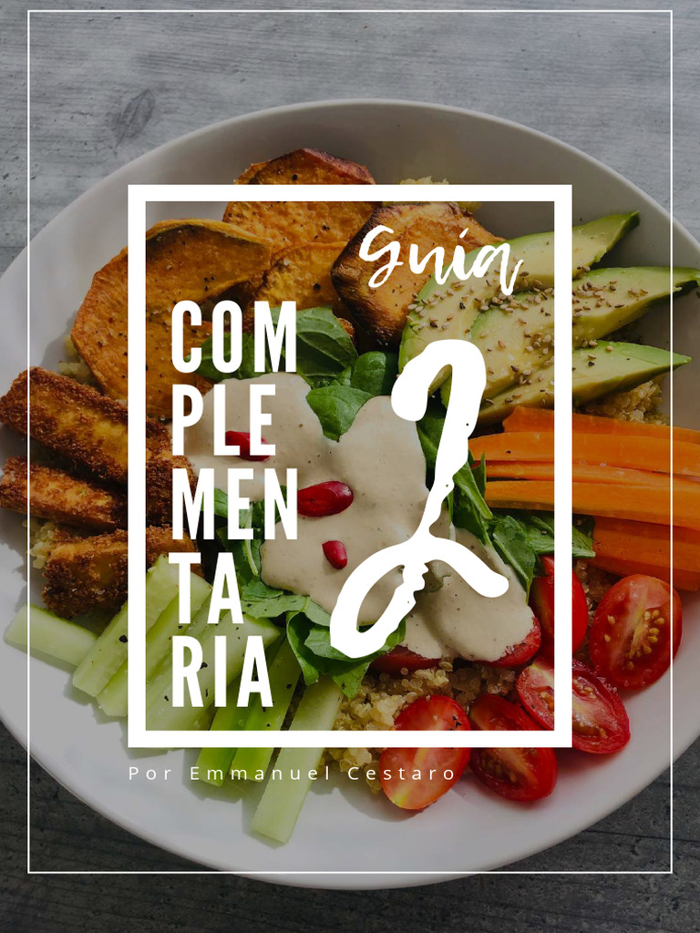 Guía Complementaria de Recetas Saludables | PDF | Cocinando | ensalada