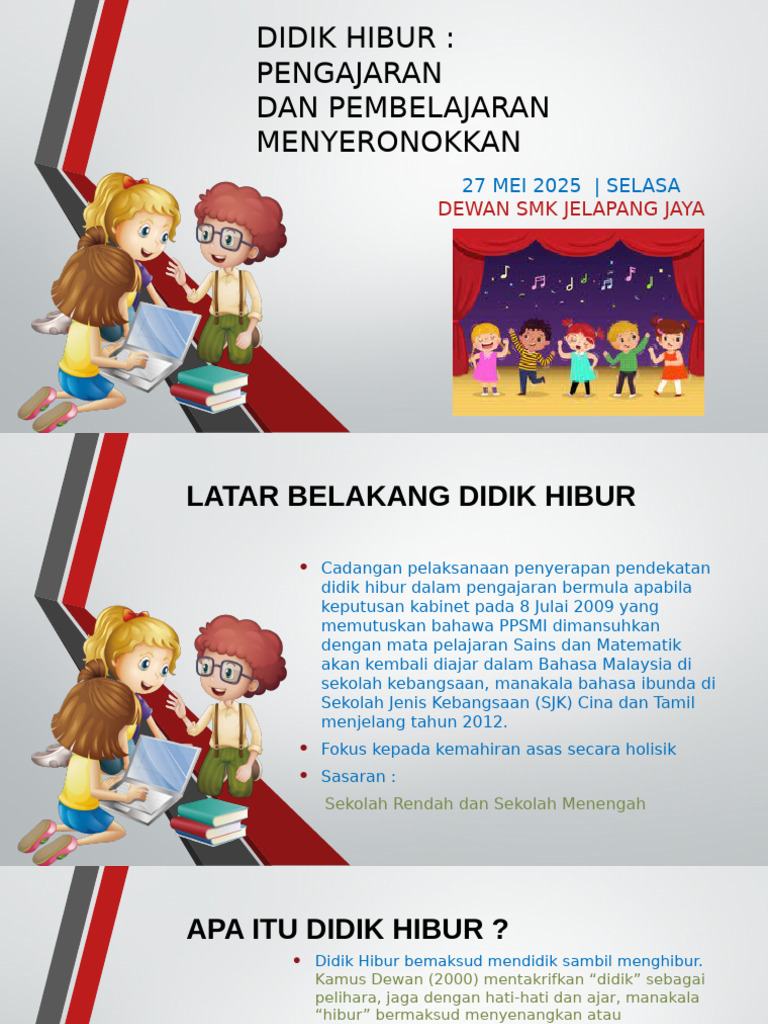 Slaid Didik Hibur | PDF