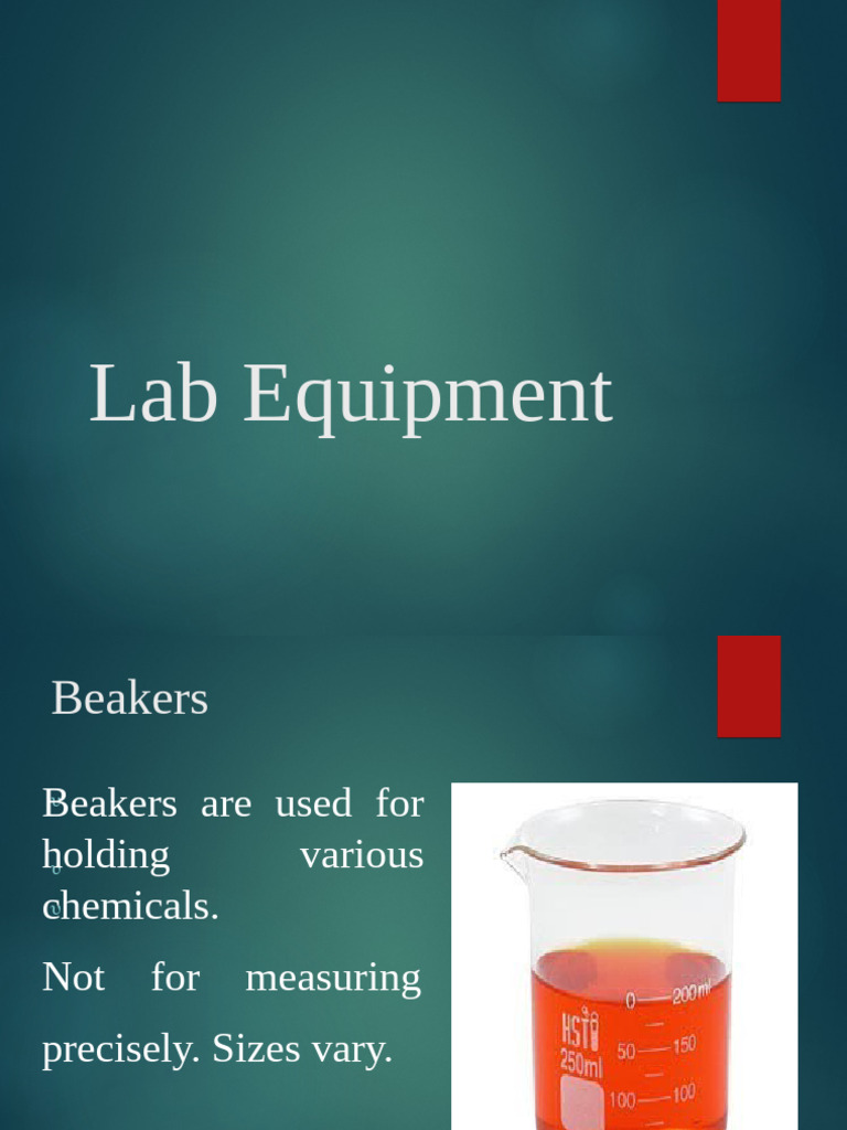Essential Lab Equipment Guide | PDF