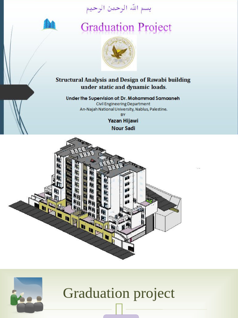 Rawabi Residential Building Design Report | PDF | Foundation ...
