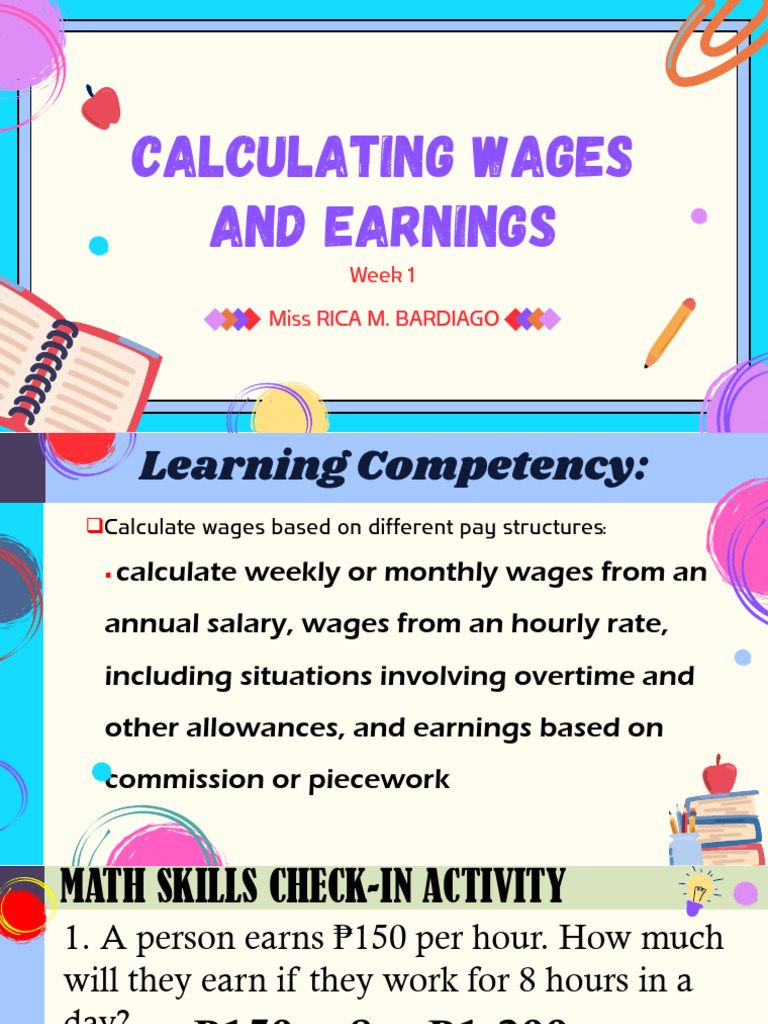 Wage Calculation and Comparison Guide | PDF | Salary | Overtime