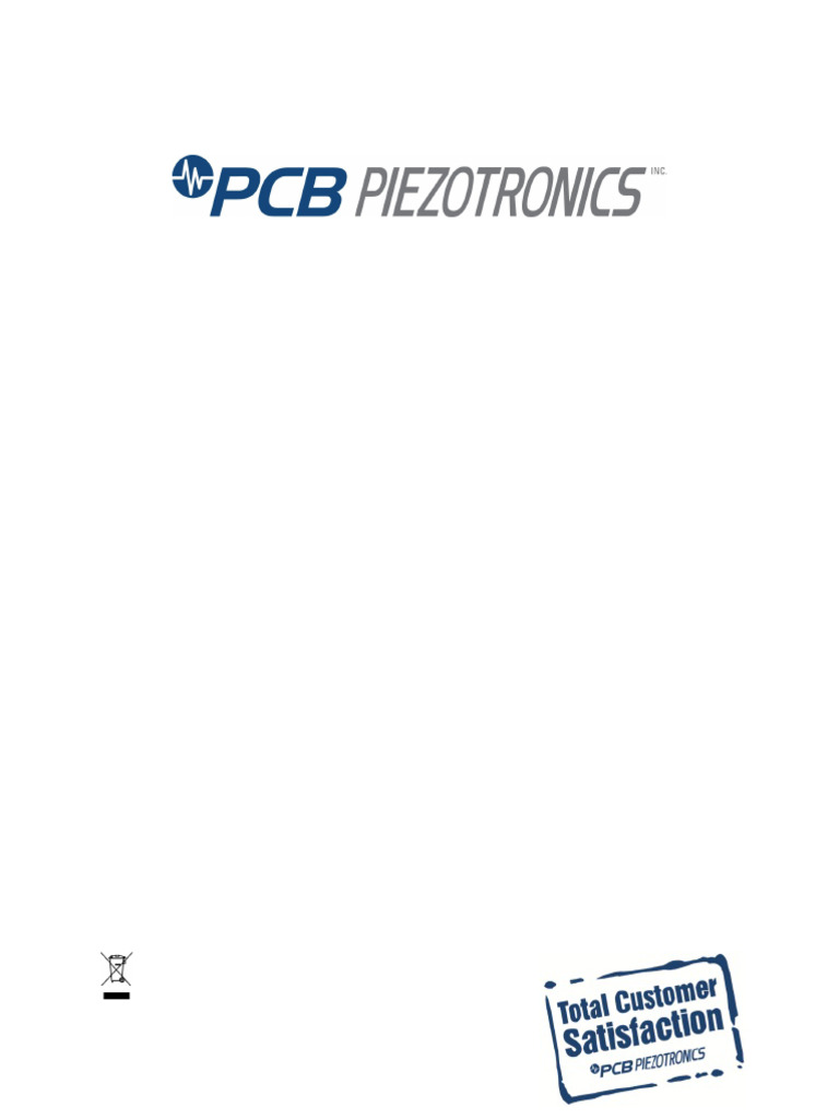 603C01 ICP Accelerometer Manual | PDF | Calibration | Electrical Connector
