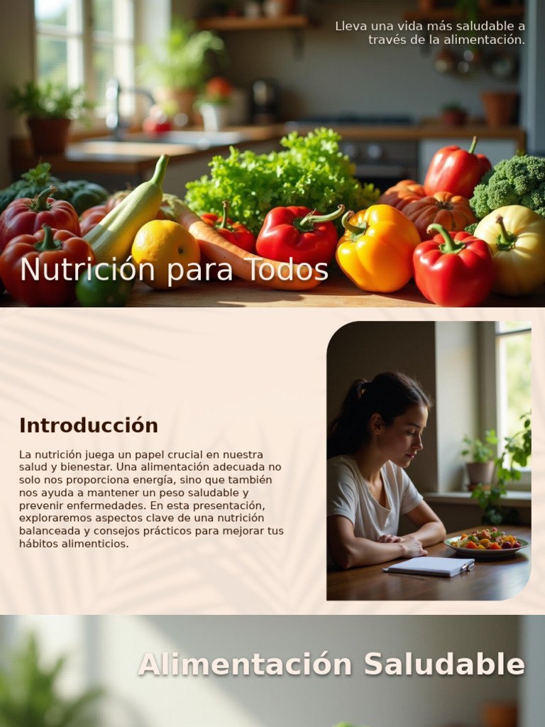 Guía de Nutrición Saludable y Activa | PDF | Nutrición | Dieta y nutrición