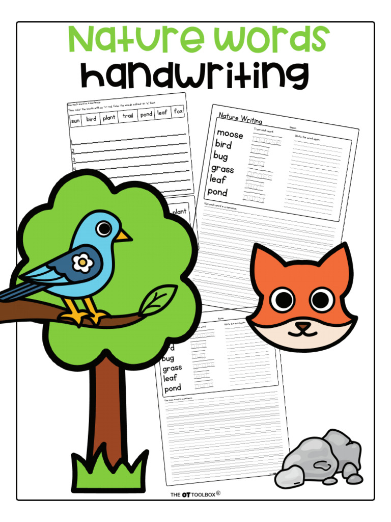 Nature Words Activity for Kids | PDF
