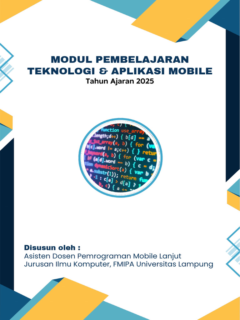 Modul Pembelajaran Aplikasi Android | PDF
