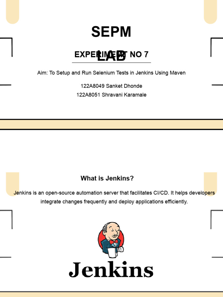 SEPM | PDF | Selenium (Software) | Software Engineering