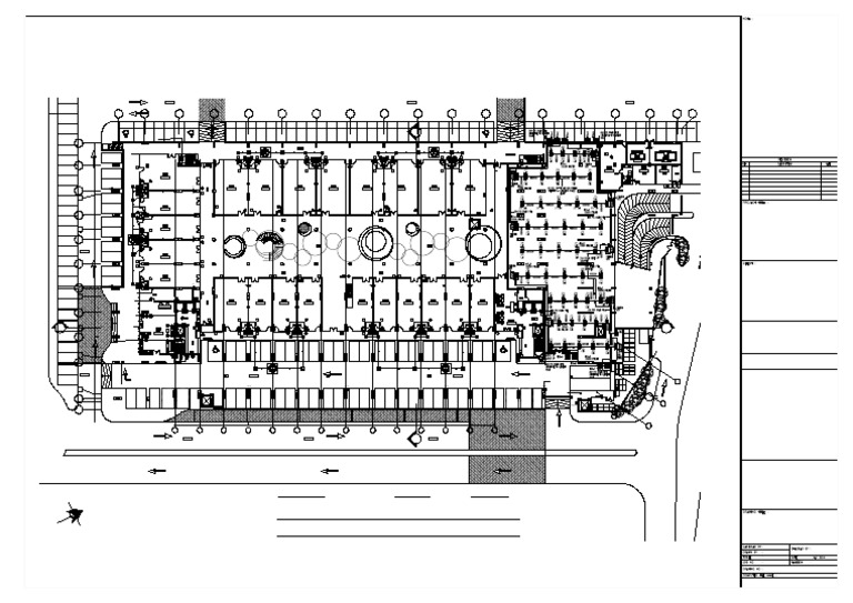Ground Floor Plan with Parking Details | PDF